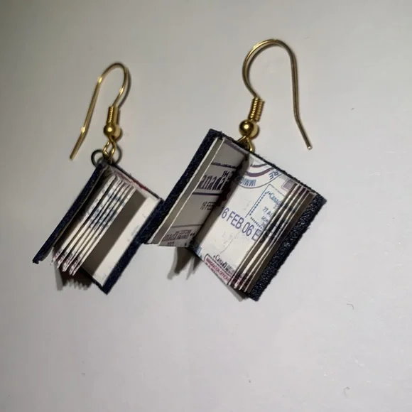 Passport Earrings - Picture 3 of 3